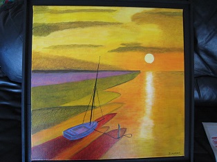 peinture de Josette Bude Laurent